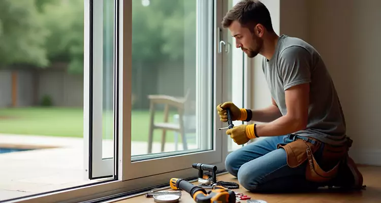 Squeaky Sliding Patio Doors in Kendall, FL
