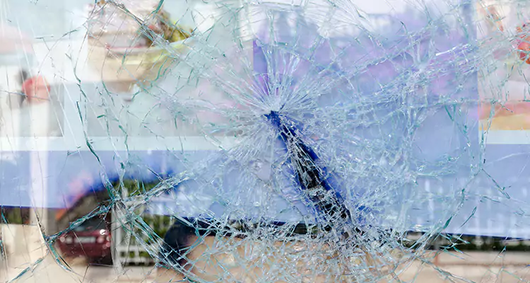 Cracked Glass Balcony Door Repair in Kendall, FL
