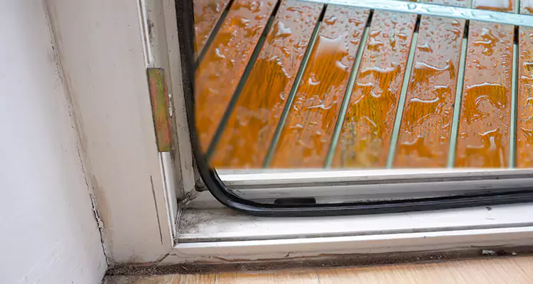 Water Leaking Wooden Patio Doors Repair in Kendall, FL