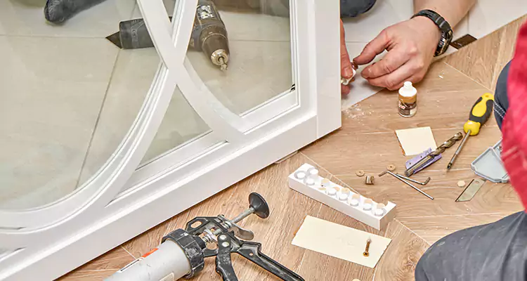 Interior Patio Door Casing Repair in Kendall, FL